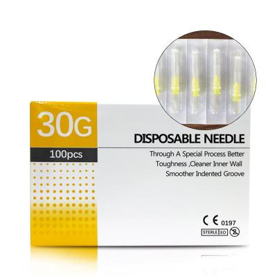 China Der Stiftnadel 9 derma hypodermatische Nadel 32g 4mm des Herstellers multi Nadel des Meso-gewehrs Stiftmeso zu verkaufen