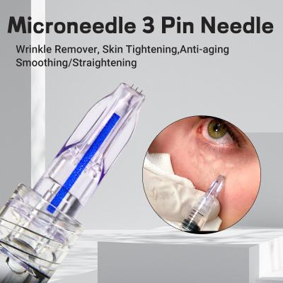 China disposable sterile water mesotherapy 3pin crystal multi needle for sale