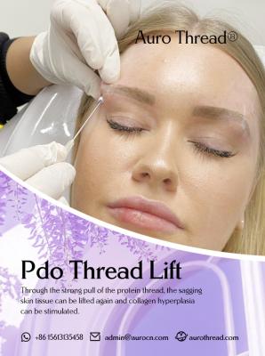 Cina Cog 4D 19G 100MM L Aglio Cosmetici Coreano Hilos Tensori Barbed Ultra V Lift PDO Thread Lift in vendita