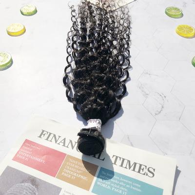 China Wholesale Straight Plunging Brazilian Water Wave Hair Bundles Virgin Hair For Black Transparent Seller Handmade Water Wave for sale