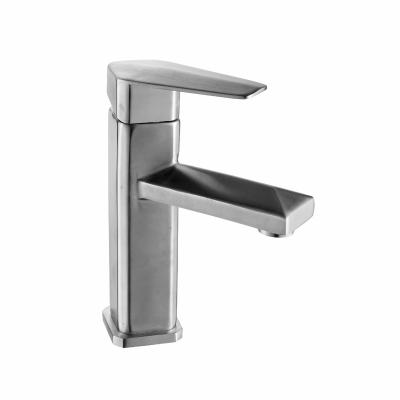 China Hot And Cold Water Taps 304 Stainless Steel Metered Basin Faucet Basin Faucet for sale