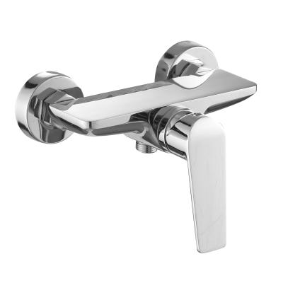 China Without Slide Bar Factory Price Brass Single Handle Bath Shower Faucet Mixer For Water for sale