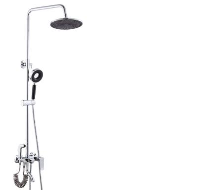 Chine Factory Price Bathroom Modern Contemporary Bathroom Shower Fit Brass 5 Years Of Smooth Suit Silver à vendre