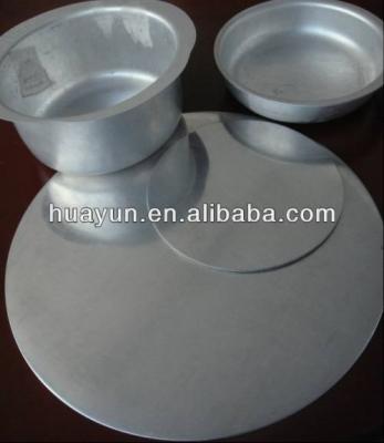 China Cookware Aluminum Circle 1060 1050 1100 3003 widely used in aluminum cookware circles--non-sticker for sale