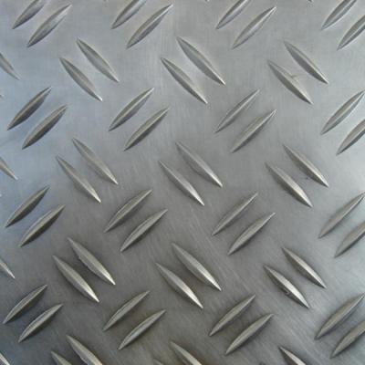 China Contrustion A3003 H14 Aluminum Polished Tread Plate for sale