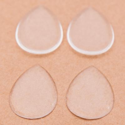 China DIY Jewelry Making Taidian Teardrop 96Pcs/Bag 17*24mm Clear Epoxy Sticker Resin Cabochon For Art Making for sale