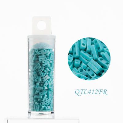 China DIY Jewelry Making 10grams/TUBE Top Quality Taidian 5x1.2x1.9mm With 0.8mm Miyuki Quarter Tila Beads For Originality Bracelet Making for sale