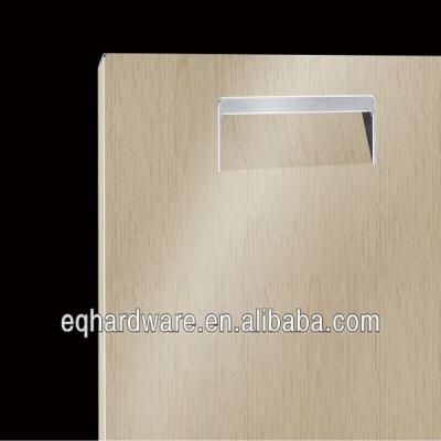 China Swing Pear Pattern Silver Color Stainless Steel Sideboard 304 Wood Door End Panel for sale