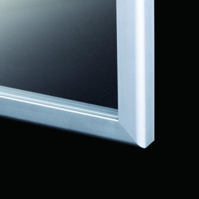 China Good quality aluminum profile AD2144 door sideboard free edge glass & AD2143 for sale