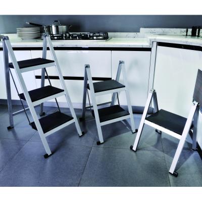 China Collapsible Folding Step Ladder Kitchen Aluminum for sale