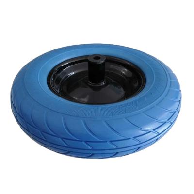 China Others Economic Custom Design 16 Inch PU Foam Wheel 4.00-8 for sale