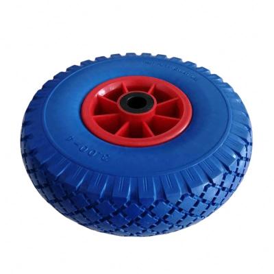 China Other 2021 Hot Sale High Quality Flat Wheel Barrow Wheel PU Foam Freewheel for sale