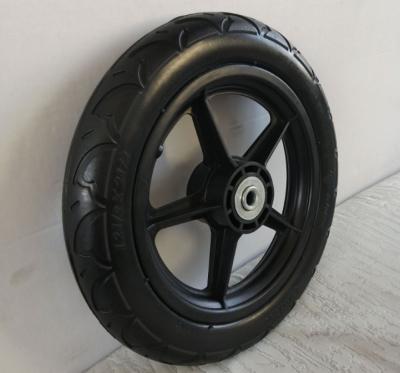 China Other 12.5x2.25 12.5 Inch Flat Free Solid Cart Wheel PU Foam Wheels for sale