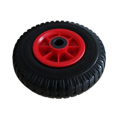 China Quality Appropriate Price Guaranteed Flat Free PU Foam Industrial Castor Wheel for sale