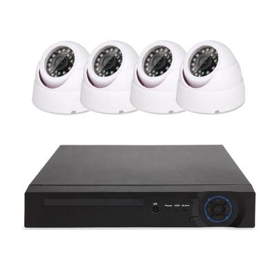 China 4ch NIGHT VISION CCTV kit AHD security system 1080P dome camera dvr indoor set for sale