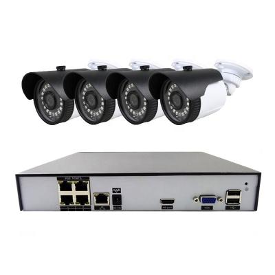 China IP66 IP PoE Security System Nvr Kits 4ch 5mp HD Motion Detection P2P Outdoor Waterproof Phone View Full Set CCTV for sale