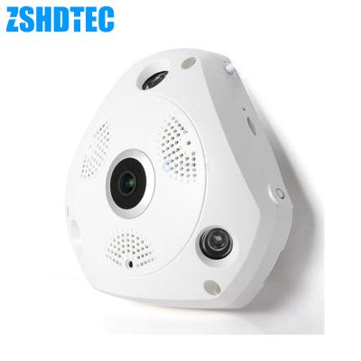 China Home Security HD 960P Fisheye Indoor Security 360 Degree Panorama WiFi VR Camera for sale