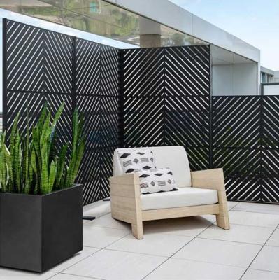 China New Classic/Postmodern Aluminum Decorative Exterior Laser Cut Wall Panel Privacy Metal Wall Screens and Room Dividers for sale