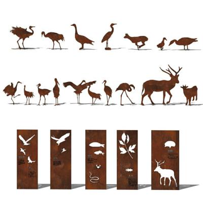 China New classic / postmodern popular style animal pattern powder coated stainless steel metal screens for sale