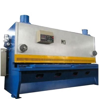 China Building material stores new hydraulic shearing machinery qc11k- 16*8000 NC shearing machine OEM for sale