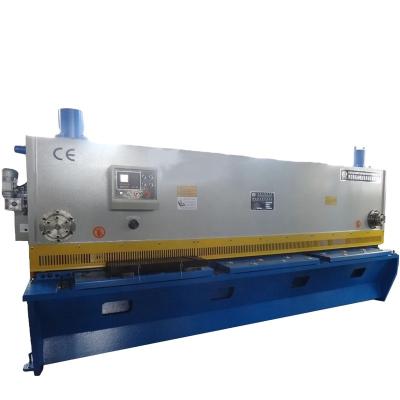 China Building Material Shops QC12Y-8x4000 NC OEM Hydraulic Swing Beam Shear Machine for sale