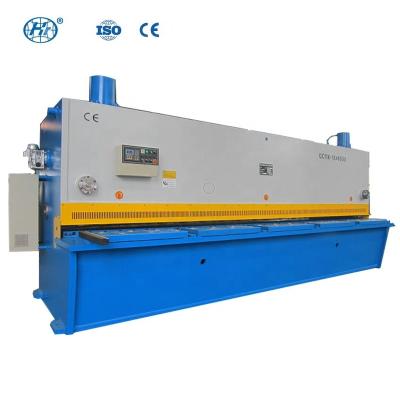 China Building material stores QC11Y-12X3200 NC hydraulic guillotine cutting machine guillotina OEM for sale