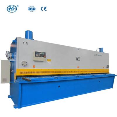 China Building material stores QC11Y-8X3200 NC hydraulic guillotine cutting machine maashan press and shearing machinery OEM for sale