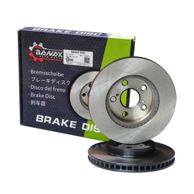 China Steel Auto System Brake Disc 4351260190 43512-60190 43512-60191 For L-exus T-oyota Car for sale