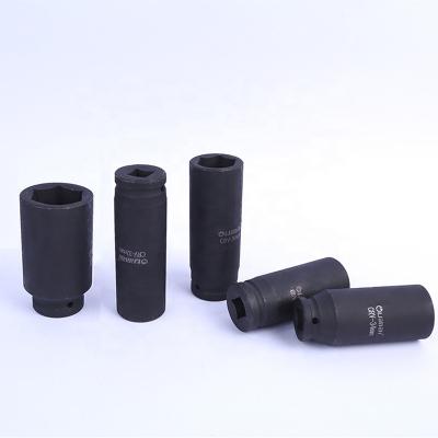 China Portable; deep sockets air impact sockets deep resistant hexagon socket 3/4inch 120mm used for car repair for sale