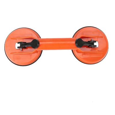 China D120mm Double Handle Glass Suction Cup 2 Heads Adjustable Suction Lifter For Ceramic Tile Sucker Dish Stone Glass Disc for sale