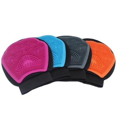 China Dog Manufacturers Wholesale High Quality Pet Massage Rubber Gloves Pet Massage Gloves Wholesale for sale