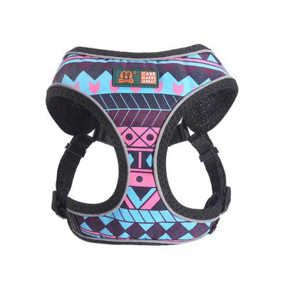 China Viable Manufacturers Wholesale Type Hot Selling Pet Chest Dog Leash Vest Strap Printing Dog Chest Strap for sale