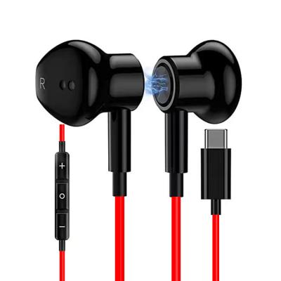 China Good Quality In-Ear Suction Headphones Magnetic Type C Gaming Earbuds USB-C Headset For Galaxy S20 Fe Note 20 Pixel 5 for sale