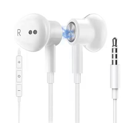 China In-Ear Earbuds Headphones 3.5mm Magnetic Wired Earbuds With Microphone Volume Control Compatible With iPhone iPad iPod PC MP3 for sale