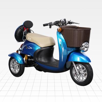 China T412 Passenger City Scooter Three Wheels Electric Tricycle Adult With Seat for sale