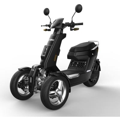 China Passenger Scooter V28 72Volt 3Wheels Electric Tricycles With Wide Tire For Teenager for sale