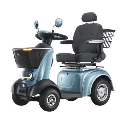 China SCE-340-2 Aluminum Elder Electric Scooter 4 Wheel Handicapped Scooter With Magnetic Brake for sale