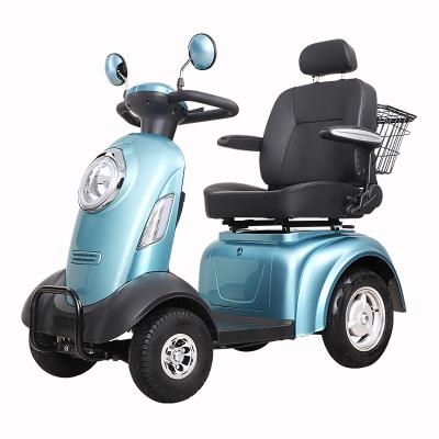 China SCE-340 4 Wheel Mobility Scooter Electric Scooter Vehicle With Rear Basket Disabled Scooter for sale