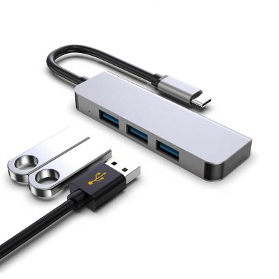 China Auminum alloy case hot sale 3 in huc 1usb OEM 3 port usb hub type C to USB 3.0 for sale