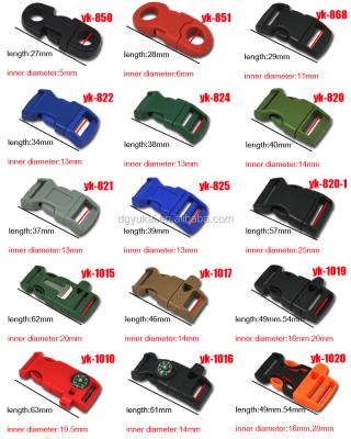 China Washable.eco-friendly.durable.attractive Yukai small safety plastic buckle plastic buckles for garment accessory for sale