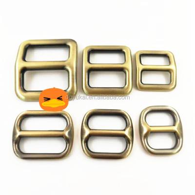 China Zinc Alloy Belt Buckle Slider&Tri-glider Suitable For Bags, Pet Buckle Accessories for sale