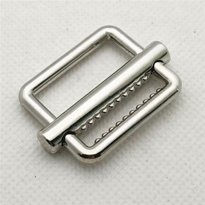 China Eco-firendly 20/25/32/38mm lightweight zinc alloy slider&triglider suitable for belt buckles and bags for sale