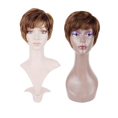 China Customizable Bob Women Ombre Short Wig Mix Wigs Silky Straight Wave Match Blonde Hair Wigs Synthetic Wigs for sale