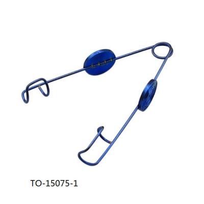 China Steel wire speculum, titanium ophthalmic surgical instruments, TO-15075-1 for sale