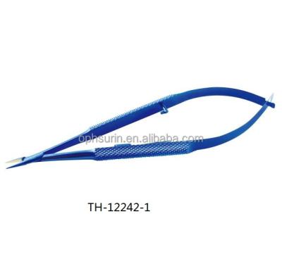 China Steel needle holder, titanium ophthalmic surgical instruments, TH-12242-1 for sale