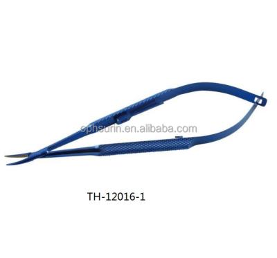 China Steel needle holder, titanium ophthalmic surgical instruments, TH-12016-1 for sale