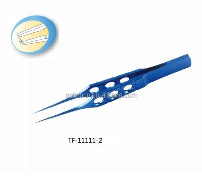 China Steel toothed forceps, titanium ophthalmic surgical instruments, TF-11111-2 for sale