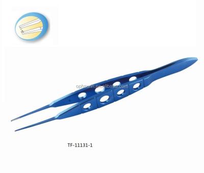 China Steel toothed forceps, titanium ophthalmic surgical instruments, TF-11131-1 for sale