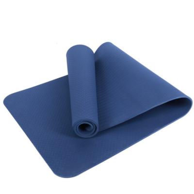 China Comfortable Double Color Strip Anti-Slip Yoga Mats Color Changing Shower Mat for sale