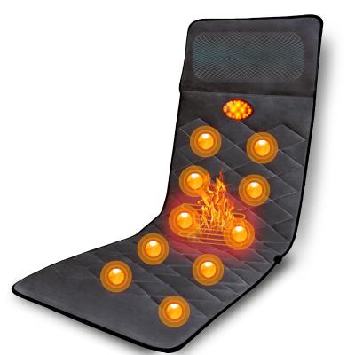 China Back Body Heating Shiatsu Massager, Neck and Back Massage Pad for sale